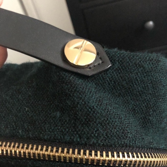 Zara dark green backpack - Picture 4 of 5